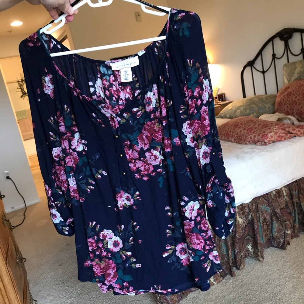 H&M Stylish Floral Blouse